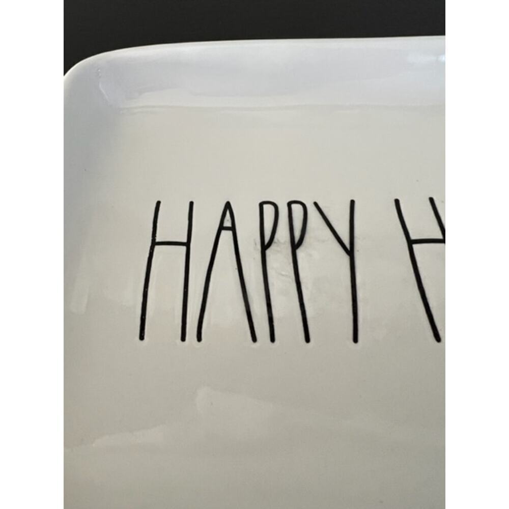 Rae Dunn 2017 Happy Halloween Platter - Picture 3 of 4